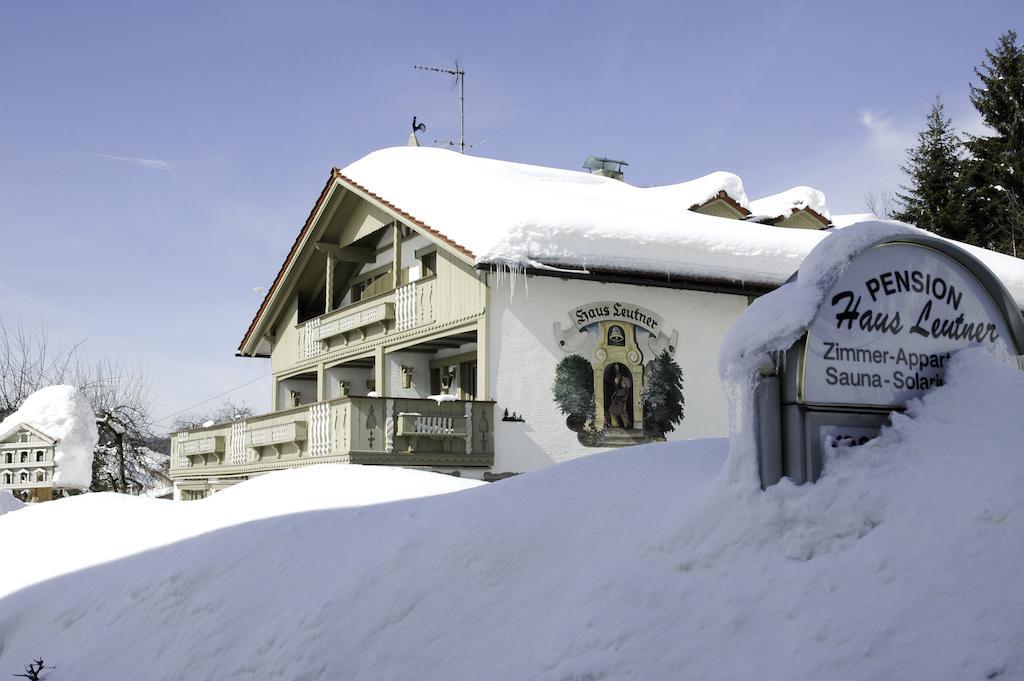 Haus Leutner Hotell Bodenmais Exteriör bild